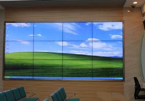 溧阳液晶拼接屏的另类用法。